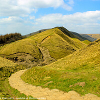 Buy canvas prints of Rolling Hills of the Peak District by Margaret Ryan