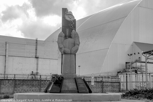 Chernobyl Memorial Ukraine Picture Board by Margaret Ryan