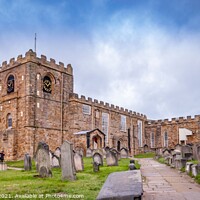 Buy canvas prints of St Mary's Church Whitby North Yorkshire by Margaret Ryan