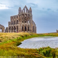 Buy canvas prints of Whitby Abbey by Margaret Ryan