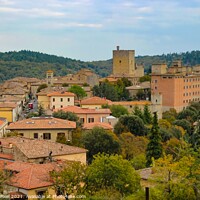 Buy canvas prints of Castellina in Chianti Tuscany Italy by Margaret Ryan
