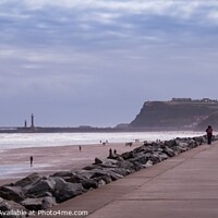 Buy canvas prints of Whitby Promenade by Margaret Ryan