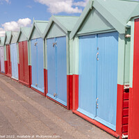 Buy canvas prints of Colourful Coastal Shelter by Margaret Ryan