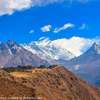 Buy canvas prints of Trekking through the Himalayas by Margaret Ryan