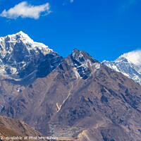 Buy canvas prints of Magnificent Himalayan Peaks by Margaret Ryan