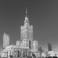 Buy canvas prints of Palace of Culture and Science by Margaret Ryan