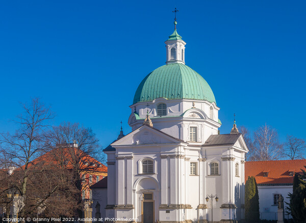 St. Kazimierz Church, Warsaw Picture Board by Margaret Ryan