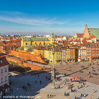Buy canvas prints of Warsaw Old Town by Margaret Ryan