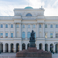 Buy canvas prints of Staszic Palace Warsaw  by Margaret Ryan