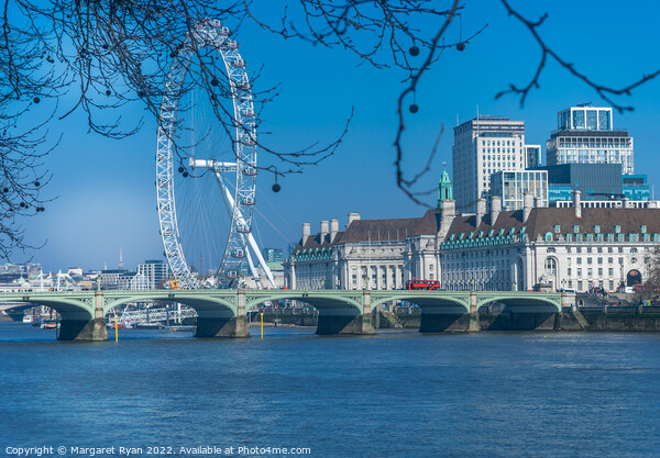 London Eye Picture Board by Margaret Ryan