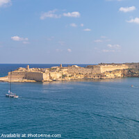 Buy canvas prints of Fort Ricasoli Malta by Margaret Ryan