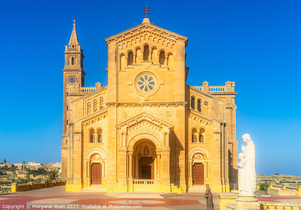 Ta' Pinu Basilica Gozo Picture Board by Margaret Ryan