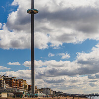 Buy canvas prints of I360 tower Brighton by Margaret Ryan