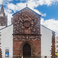 Buy canvas prints of Cathedral Of Funchal by Margaret Ryan