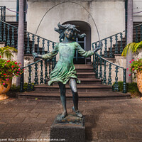 Buy canvas prints of The Skipping Girl by Margaret Ryan