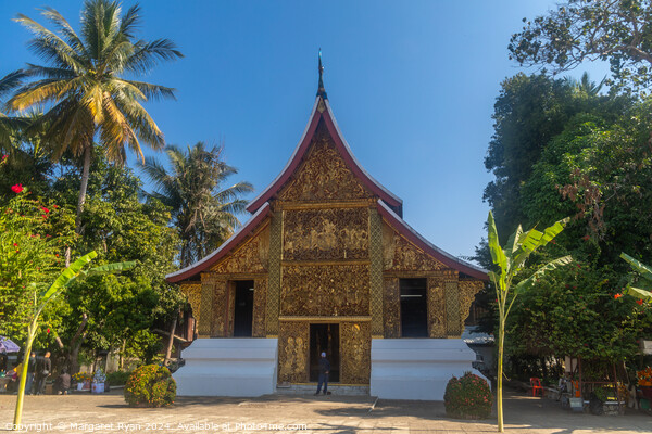 Wat Xieng Thong Carriage House  Picture Board by Margaret Ryan