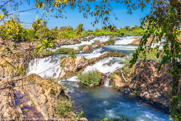 Li Phi, Somphamit Waterfalls Picture Board by Margaret Ryan