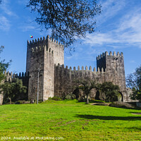 Buy canvas prints of Guimarães Castle by Margaret Ryan