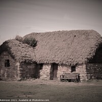 Buy canvas prints of Old Leanach Cottage by Antony Robinson