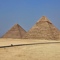 Buy canvas prints of The Great Pyramids of Giza by Antony Robinson