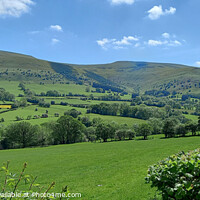 Buy canvas prints of The Brecon Hills Wales by Les Schofield