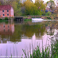 Buy canvas prints of Sturminster Newton Mill  by Les Schofield