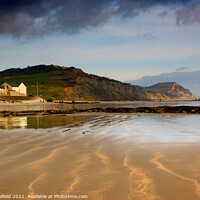 Buy canvas prints of Charmouth View Dorset  by Les Schofield