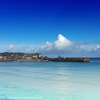 Buy canvas prints of St Ives Cornwall by Les Schofield
