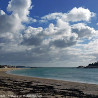 Buy canvas prints of St Michael's Mount Cornwall by Les Schofield