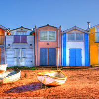 Buy canvas prints of Colourful Beach Memories by Les Schofield