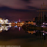 Buy canvas prints of SS Great Britain and Bristol City by Les Schofield