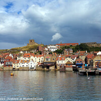 Buy canvas prints of Whitby North Yorkshire  by Les Schofield