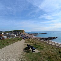 Buy canvas prints of Westbay  Dorset  by Les Schofield