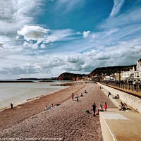 Buy canvas prints of Sidmouth devon  by Les Schofield