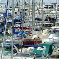 Buy canvas prints of Boats  by Les Schofield