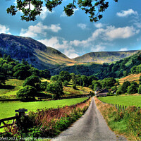 Buy canvas prints of Lakeland View  by Les Schofield