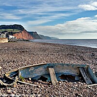 Buy canvas prints of Sidmouth Devon  by Les Schofield