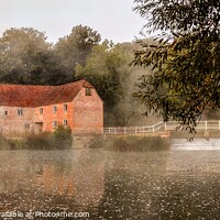 Buy canvas prints of Sturminster  newton. .mill  by Les Schofield
