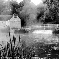 Buy canvas prints of Sturminster newton water mill Dorset  by Les Schofield