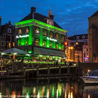 Buy canvas prints of The Grasshopper cafe Amsterdam  by Steven Blanchard