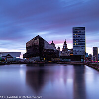 Buy canvas prints of Canning Dock, Liverpool by Richie Brown