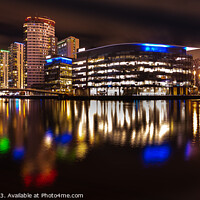 Buy canvas prints of Media City by Richie Brown