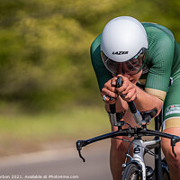 Buy canvas prints of The Time Trial by Dave Harbon