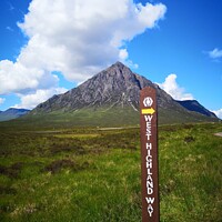 Buy canvas prints of West Highland Way by Rachel Goodfellow
