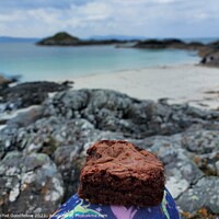 Buy canvas prints of Cake on the Beach  by Rachel Goodfellow