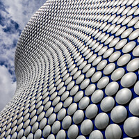 Buy canvas prints of Dots on Selfridges Building 2 by Paul Tuckley