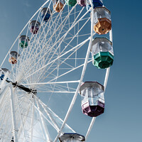 Buy canvas prints of Bournemouth Big Wheel in the Autumn Sunshine by Paul Tuckley