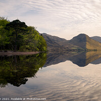 Buy canvas prints of Wast Water Sunrise Reflections by Adrian Gavigan