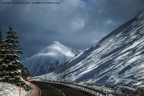 The Breathtaking A82 Road Trip Picture Board by Ron Ella