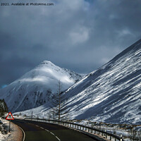 Buy canvas prints of The Breathtaking A82 Road Trip by Ron Ella